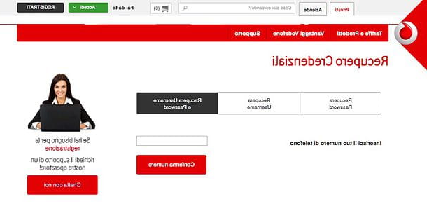 How to unblock Vodafone profile