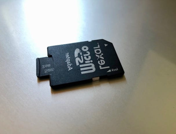 How to unlock a write protected micro SD card