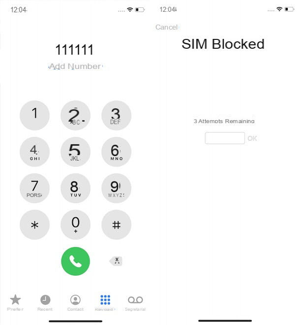 Comment débloquer la carte SIM de l'iPhone