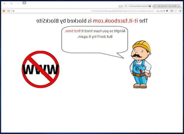 Como bloquear um site com o Chrome