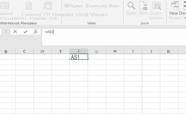 How to freeze an Excel row