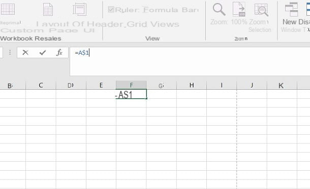 Comment geler une ligne Excel