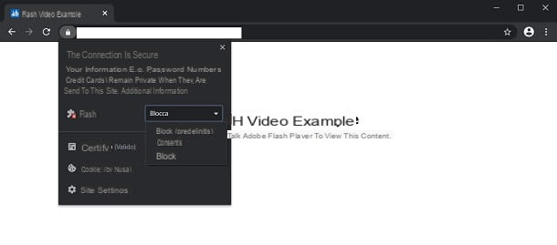 How to unblock Adobe Flash Player on Chrome