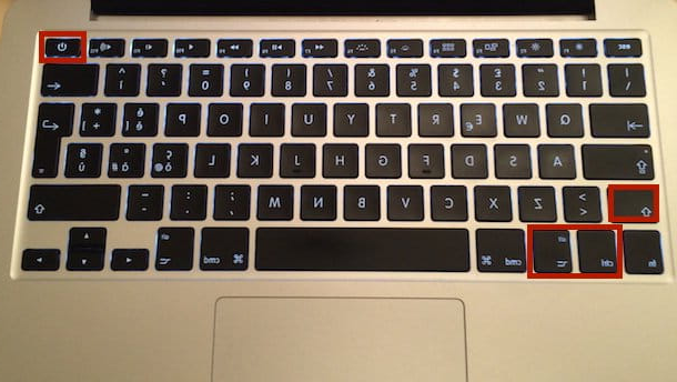 How to unlock the laptop arrow