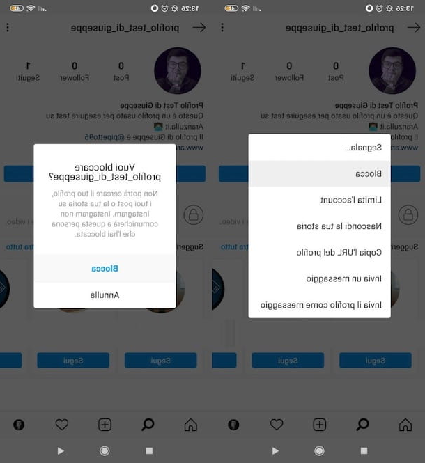 Cómo bloquear en Instagram