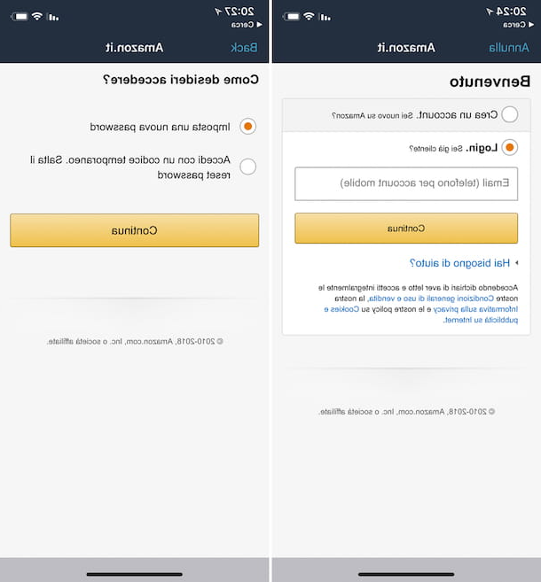 How to unlock Amazon account