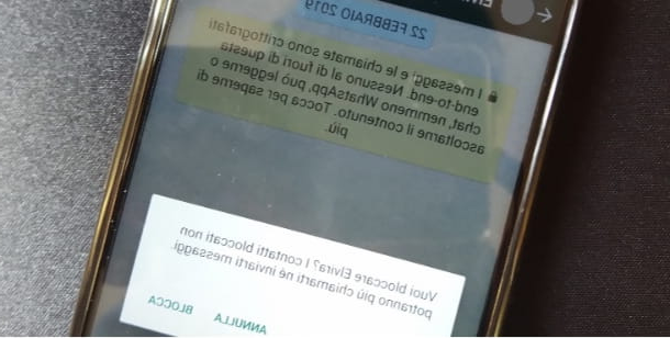 Comment bloquer sur WhatsApp sans s'en apercevoir