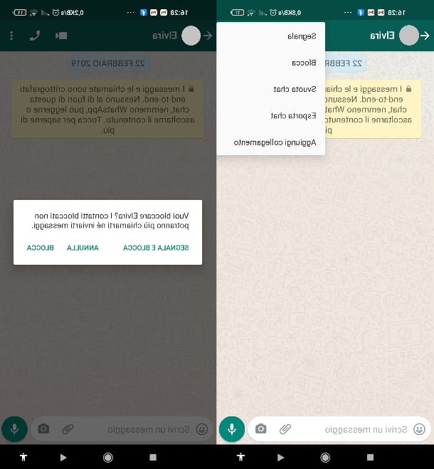 How to block on WhatsApp without noticing