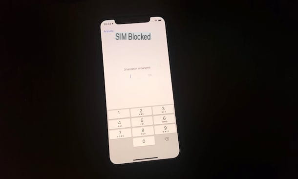 How to unlock the SIM