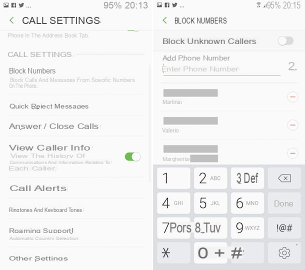 How to unblock a blocked number